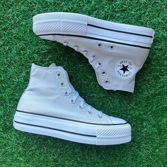 🎁Converse Chuck Taylor All Star Lift Hi Barely Grey - Picture 4 of 8